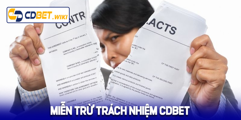 Miễn trừ trách nhiệm Cdbet 